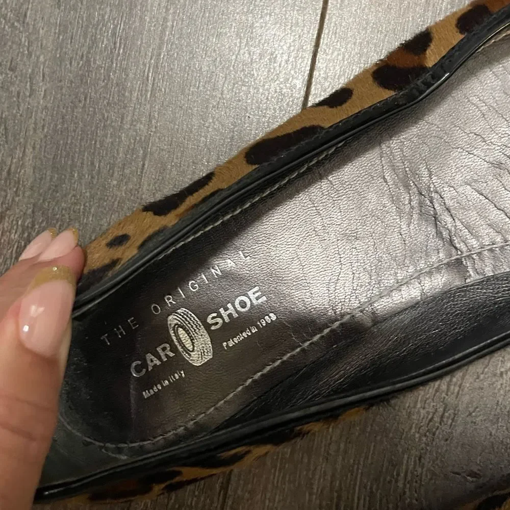 The Original Car Show sz 9 Leopard Print
